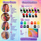 🌈🎨 SCONTO DEL 50%! Set di 12 gessetti temporanei per capelli – Tonalità vivaci per riflessi, ciocche e divertimento a tutto colore. Facile da applicare grazie al fermaglio – si lavano via con lo shampoo! Perfetti per feste, festival e cosplay! 🎉✨