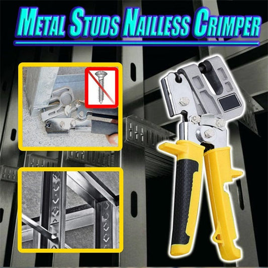 🔩Nuova Pinza Crimpatrice per Profili in Metallo – Veloce, Stabile e Fa Risparmiare Tempo💪