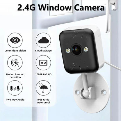 Telecamera di sicurezza WiFi a 2,4 GHz, comunicazione bidirezionale, telecamere di sicurezza🎥