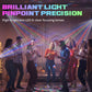 💡✨ Multi-Beam LED Atmosphere Light – Dynamic Color Changing, Remote Control & Easy Installation for Home/Party 🎉📦