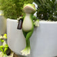 🐸 Ornamento Rana Appendivaso per Fiori 🍷