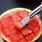 💥HETT ERBJUDANDE: 1 + 1 gratis🔥🍉 Fruktskärning utan krångel✨ 2-i-1 fruktskärare & gaffel – för snabb och enkel servering av frukt! 🍓