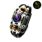 ✨🔮 Braccialetto in Pelle con 12 Segni Zodiacali Fosforescenti – Luminoso al Buio, Unisex, 17,5/20,6 cm – Regalo Perfetto per Uomo e Donna 🌙