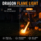 🐉🔥 Decorazione Fiamma di Drago – Imperdibile per Halloween, Effetto Fiamma Realistico che Trasforma il tuo Ingresso o Salotto in un Covo Fantastico 🎃🌙