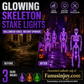 👻 50% DI SCONTO per Halloween! 💀 Le Migliori Decorazioni per un'Atmosfera Spettrale!🎃💡 Luci Solari a Paletto con Scheletro – Brillano al Buio, Energia Solare, Facili da Installare. Ideali per Giardino Infestato, Portico e Vialetto! 👻🪦✅