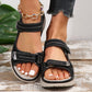 Sandali con Zeppa da Donna con Cinturini a Strappo