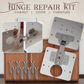 🔥 Compra 2, Ricevi 2 Gratis! Kit di Riparazione per Cerniere – Tutto in Uno, Riparazione Facile e Soluzione Durevole. 🏠
