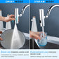 💧Rubinetto da Cucina a Cascata con 3 Tipi di Flusso, Rotazione 360°, Sostituzione Facile