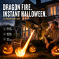 🐉🔥 Decorazione Fiamma di Drago – Imperdibile per Halloween, Effetto Fiamma Realistico che Trasforma il tuo Ingresso o Salotto in un Covo Fantastico 🎃🌙