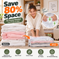 ⏳SOLO ULTIMO GIORNO DI SALDI!🏆🧳Sacchetti sottovuoto senza pompa – Basta premere per sigillare, non serve la pompa. Consentono di risparmiare l’80% di spazio e mantengono i vestiti asciutti e al riparo dalla polvere.🛏️🗄️