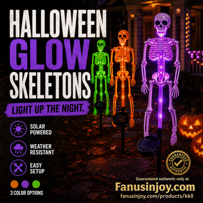 👻 50% DI SCONTO per Halloween! 💀 Le Migliori Decorazioni per un'Atmosfera Spettrale!🎃💡 Luci Solari a Paletto con Scheletro – Brillano al Buio, Energia Solare, Facili da Installare. Ideali per Giardino Infestato, Portico e Vialetto! 👻🪦✅