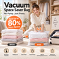 ⏳SOLO ULTIMO GIORNO DI SALDI!🏆🧳Sacchetti sottovuoto senza pompa – Basta premere per sigillare, non serve la pompa. Consentono di risparmiare l’80% di spazio e mantengono i vestiti asciutti e al riparo dalla polvere.🛏️🗄️