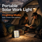 🔥🎁 OFFERTA IMPERDIBILE 50% DI SCONTO 💡 Luce da Lavoro Solare Portatile con 4 Modalità di Illuminazione