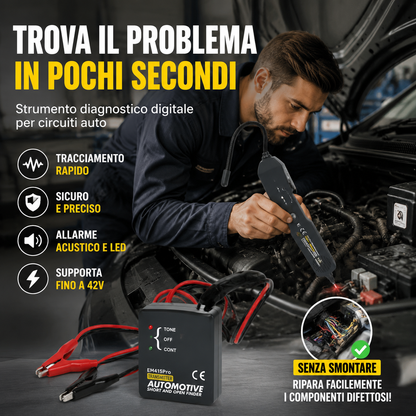 -50% Solo Oggi 🚗⚡ Scanner Digitale per Diagnosi Circuiti Auto