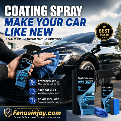 🚗✨SCONTO DEL 50% A TEMPO LIMITATO! Liquido Concentrato per Lavaggio e Ceratura Auto, Kit Spray Detergente Delicato ed Efficace con Spugna e Panno in Microfibra