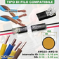 🏆Connettore a doppio filo con chiusura di sicurezza🔩🔒
