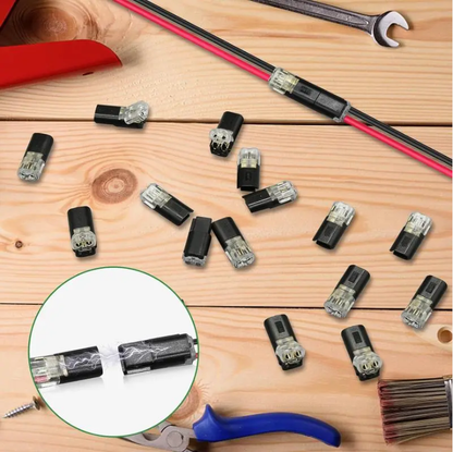 🏆Connettore a doppio filo con chiusura di sicurezza🔩🔒