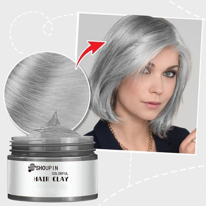 ✨🌈11 colori - Cera per Capelli Monouso Istantanea✨🌈