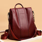 🎒 50% RABATT NU!✨ Dam Stor Kapacitet PU Läder Ryggsäck – Snygg, Praktisk & Användarvänlig – Daglig Essential 👜