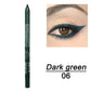 ✏️ 50% RABATT NU! 🌈 14-Pack Vattentät Färgglad Gel Eyeliner Penna – Metallic & Shimmer Finish, Smutsäker ✨