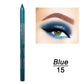 ✏️ 50% RABATT NU! 🌈 14-Pack Vattentät Färgglad Gel Eyeliner Penna – Metallic & Shimmer Finish, Smutsäker ✨