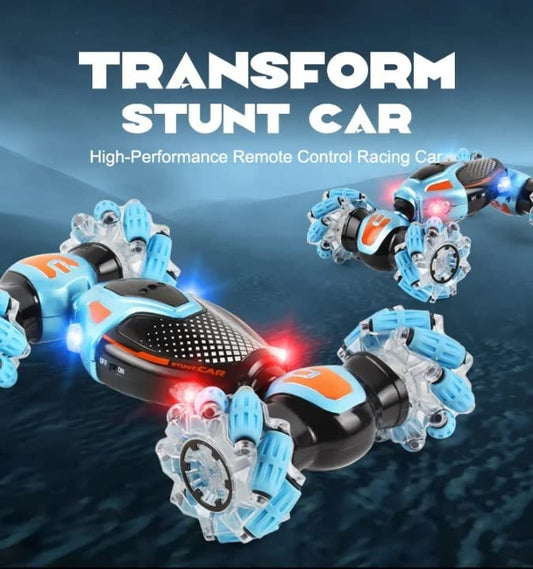 Auto acrobatica radiocomandata a gesti con luci LED e rotazioni a 360°