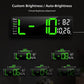 ⚡16" Grande Orologio Digitale con Temperatura, Data, DST Automatico, Luce Notturna, Dimmer Luminosità Automatico