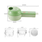 Set Tritatutto Elettrico 4-in-1 Senza Fili – Robot da Cucina Multifunzione Ricaricabile