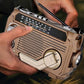 📻Multi-function Hand Crank Portable Radio with Flashlight