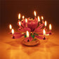 🔥OFFERTA IMPERDIBILE 50% DI SCONTO🎂Candela di Compleanno "Magic Flower"