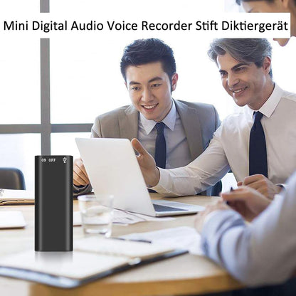 🎤 50% RABATT! ⏺️ HD-röstinspelare – Kompakt, Högklassigt Ljud & Perfekt för Möten, Föreläsningar och Intervjuer 🎧📦