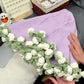 💖🎁50 % rabatt på mors dag-presenter 2026 -- 🌸🎁Handstickad filt med blommotiv