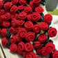💖🎁50 % rabatt på mors dag-presenter 2026 -- 🌸🎁Handstickad filt med blommotiv