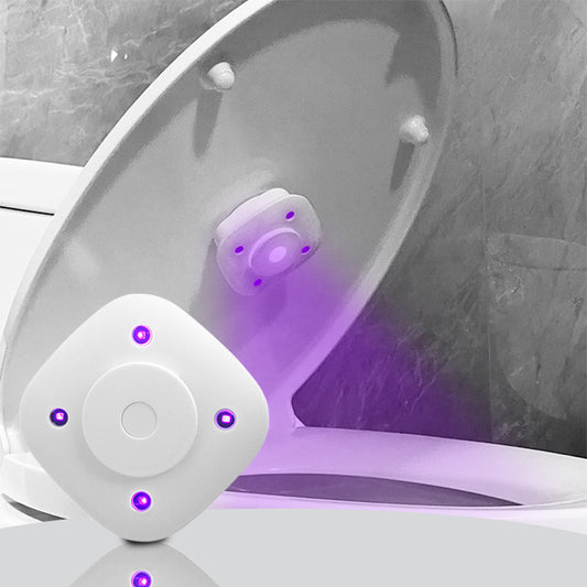 🌟 【BÄST I TEST】UV-Steriliseringslampa för Toalett – 99.9% Bakteriedödande! 🦠