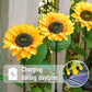 🔥🎁Nyhet 50 % RABATT🔥🌞 Solros Solenergidriven Trädgårdslykta – LED-belysning & Realistisk Design ✨