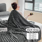 🍂🛏️ Couverture épaisse en peluche lapin – Housse en velours lait, blottissez-vous dans un confort ultime, la chaleur douce qui transforme vos nuits d’automne et d’hiver en cocon moelleux