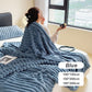 🍂🛏️ Couverture épaisse en peluche lapin – Housse en velours lait, blottissez-vous dans un confort ultime, la chaleur douce qui transforme vos nuits d’automne et d’hiver en cocon moelleux