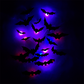 🎉 Saldi 2026 — Oltre 26.000 Venduti! 💞 Decorazione Halloween Pipistrello 3D LED da Parete