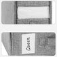 🎁 -50%! 🛏️ Set Organizer Pieghevole per Lenzuola – Lino Imitazione + Cartone – Finestra Trasparente & Chiusura Robusta per Biancheria da Letto Queen/King 📦