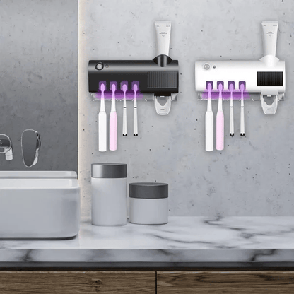 📢📢50% DI SCONTO!! ⏰Porta Spazzolini Intelligente con Sterilizzazione UV🦷