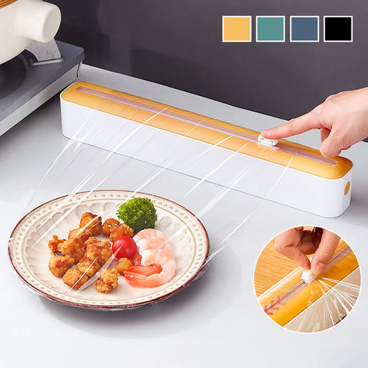 🎁 🔥 Saldi Natalizi 50% DI SCONTO ORA! ⚡ Dispenser da Parete per Pellicola Alimentare da Cucina