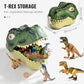 🦖 50 % RABATT JUST NU! 🎁 Roligt och lärorikt dinosaurieleksats för barn – Gräv, bygg och lär dig – Innehåller fossil, verktyg och faktakort – perfekt för nyfikna unga paleontologer 🦕