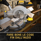 📐Goniometro per Sega a Troncatura 7 Pollici – ABS Premium, Incisione Laser, Blocco a Una Mano, Misura l'Angolo Esatto di Cornici e Battiscopa Senza Calcoli, Taglio Perfetto al Primo Colpo 🛠️💫
