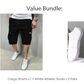 🩳 60% RABATT! ☀️ Lätta Cargoshorts – Andningsbart Tyg, Knälång Skärning & Säkra Fickor För Telefon & Nycklar, Bekväma Hela Dagen ✅