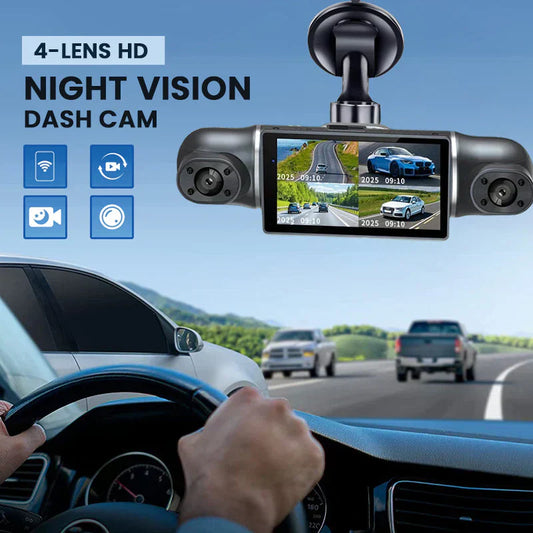 📹 50% RABATT🔥 360° Örnögon-parkeringskamera – Heltäckande vy, inga döda vinklar – 1080P HD, loopinspelning & nattseende – parkera med självförtroende 🚗