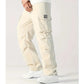 👖 50% RABATT NU! 🛠️ Herr stretchbyxor med fickor – Multi-fickor & dragsko midja – Casual raka byxor – perfekta för jobb, resor eller aktiva dagar 🏃‍♂️