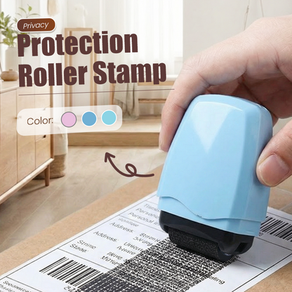 ⏳Sconto 50% a Tempo Limitato⏰ Timbro Roller per la Protezione della Privacy👣