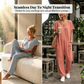 🔥2026 Nuovo Stile🔥 Tuta Intera Casual Oversize con Scollo a V – Tessuto Morbido, Slim & Trendy