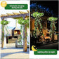 ☀️ 50% DI SCONTO – Luci Solari Edera con Foglie Artificiali – Impermeabili, 8 Modalità di Illuminazione & Flessibili – Perfette per Giardini, Balconi & Decorazioni da Parete 🌿💡✨