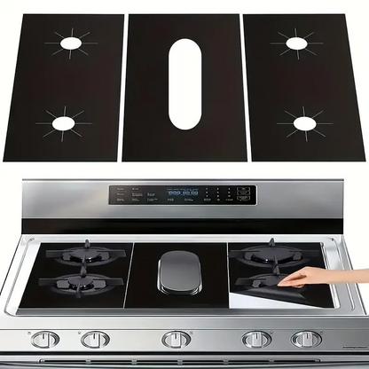 🍳 -50%! 🧹 Protezioni Riutilizzabili per Bruciatori a Gas – Resistenti al Calore, Facili da Pulire & Anti-Macchia – Mantieni il Tuo Piano Cottura Più a Lungo ✨